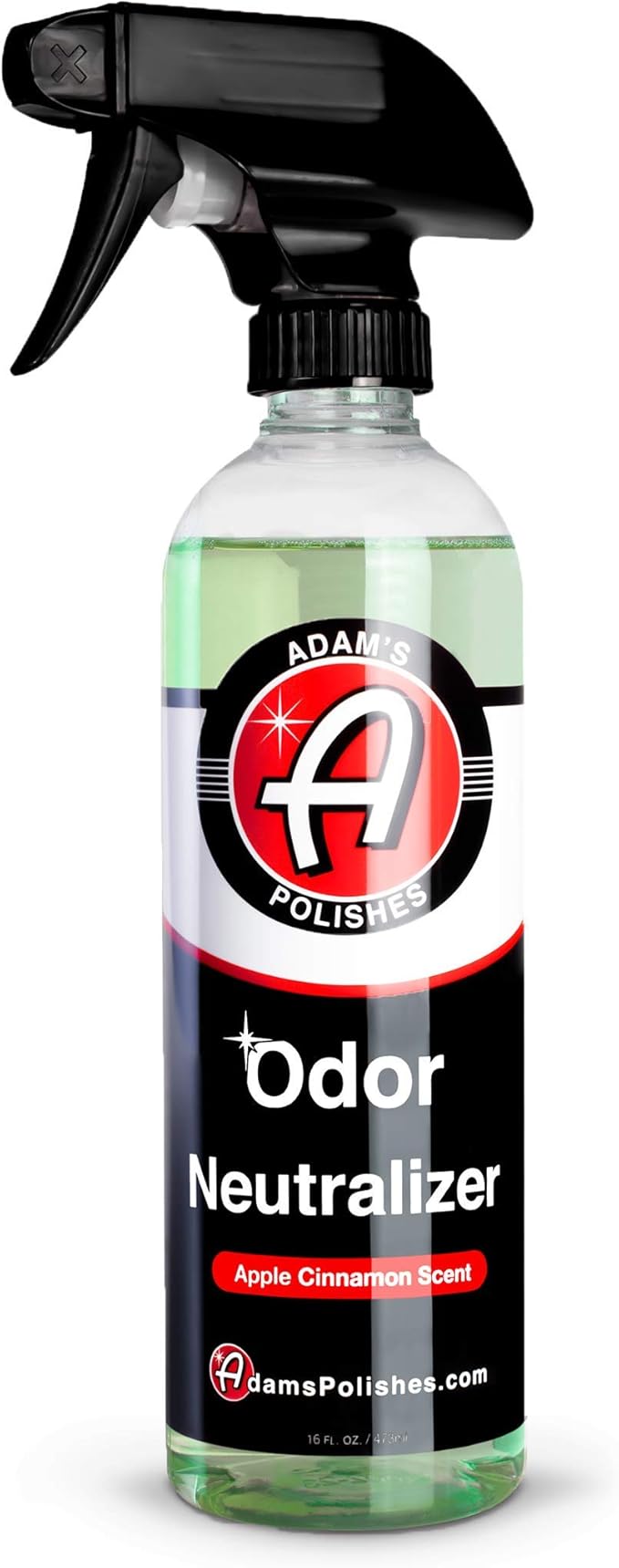Adam's Polishes odor Neutralizer (Apple Cinnamon, 16 fl. oz) - Car Air Freshener Spray That Eliminates Harmful Odors from Car Interior Accessories, Leather, Carpet, Upholstery & Pet Odors
