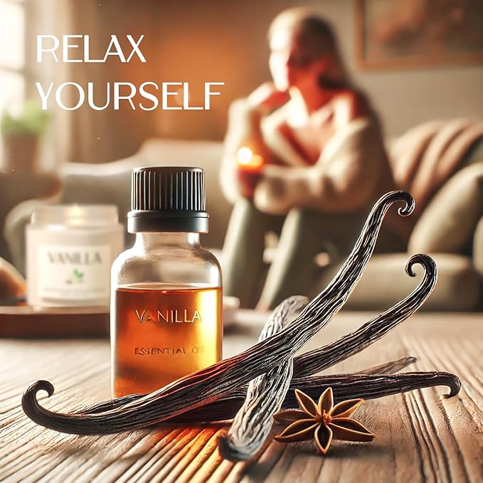 Vanilla Candle, Soy Candles for Women, Soy Candles for Home Scented, 2 Pack Aromatherapy Candle Gift Set for Relaxing, Stress Relief & Home Decor