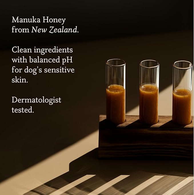 Manuka Dog Ear Cleaner Wipes - Otic Cleanser for Dogs to Stop Ear Itching, and Infections with Aloe and Manuka Honey - 50 Count