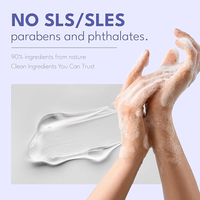 ROMIIE ZOI Liquid Hand Soap Refill Gift Set-3 Pack, Cruelty-Free and Biodegradable Formula, Moisturizing Hand Wash with Essential Oil for Sensitive Skin,Lavender Rosemary Scent,(26 Fl Oz x 3)