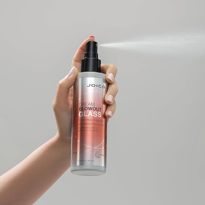 Joico Dream Blowout Glass 72-Hour Frizz Fighter | Humidity Control | Glass-Like Shine | Hydrate & Smooth | For Most Hair Types | 1.7 Fl Oz
