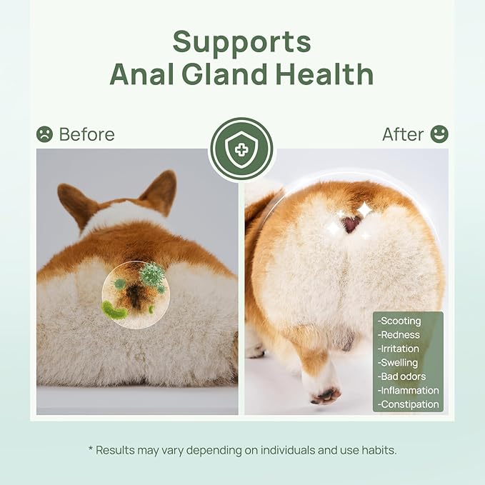 HICC PET Wipes for Dogs & Cats, Vet Recommended Cleaning Deodorizing & Soothing Allergy Infections Anal Gland Wipes, Hypoallergenic Hydrating & Nourish Fur Dog Grooming Wipes for Paw, Butt, Body