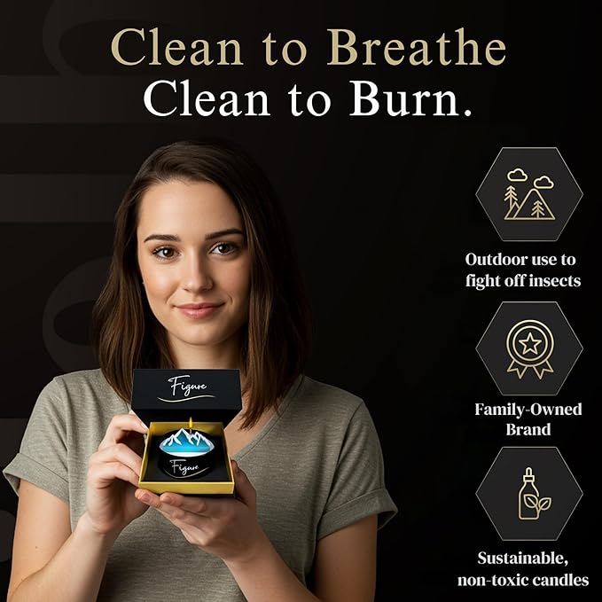 Blue Dinosaur Candle – Handcrafted Soy & Beeswax Blend with Eucalyptus Essential Oil | Refreshing Candle for Kids & New Moms | Calming Aroma, Cute Dino Gift, Clean Burn, Made in USA