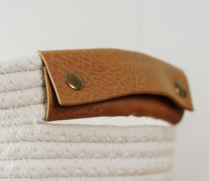 Personalized Baby Gift Basket, Custom Baby Shower Basket Gift, Customize Baby Name Basket Newborn Baby Gift Set Baby Diaper Caddy Nursery Storage (Style 1)