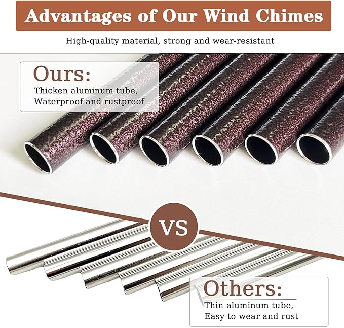 28" Pet Memorial Wind Chime, Dog Memorial Gifts for Loss of Dog, Passing Away Sympathy Bereavement Remembrance Pet Gift