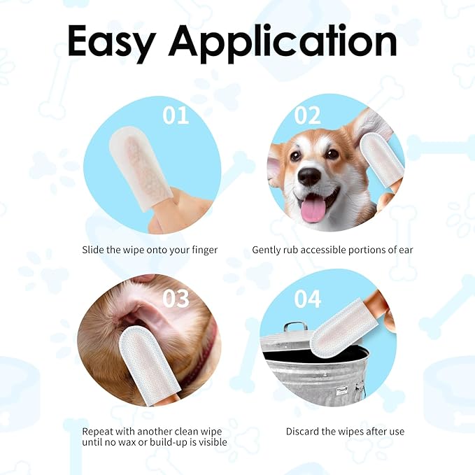 Mooncat Sphynx & Sensitive Cat Grooming Bundle – Waterless No-Rinse Cat Shampoo Foam for Oily Skin (5oz) + Cat Ear Cleaner Finger Wipes (40ct) | Licking Safe, Oil Control, Paraben-Free, pH Balanced |