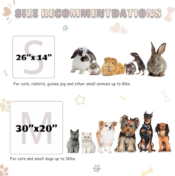 6 Pack Guinea Pig Cage Liner, Washable Guinea Pig Fleece Blankets Beding Accessories, Flannel Throw Warm Sleep Mat, Pet Pee Pads for Small Animal Hamster Rabbit Puppy Cat (30x20 Inch)