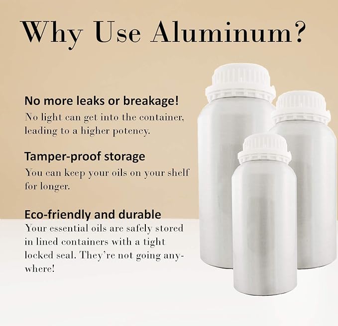 32 fl oz - Sweet Orange Essential Oil (100% Pure & Uncut), Aluminum Bottle - GreenHealth