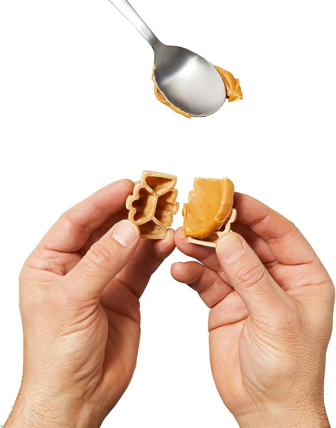 Hive Treats for Dogs Ñ Healthy, Non-GMO Project Verified, Natural Peanut Butter Flavored, Natural, Vegetarian Chews, Made in The USA (Hive Chews, Small Breeds)