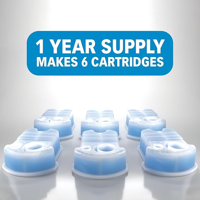 32oz Shaver Cleaning Solution & Easy Refill. Compatible with Braun Clean & Renew