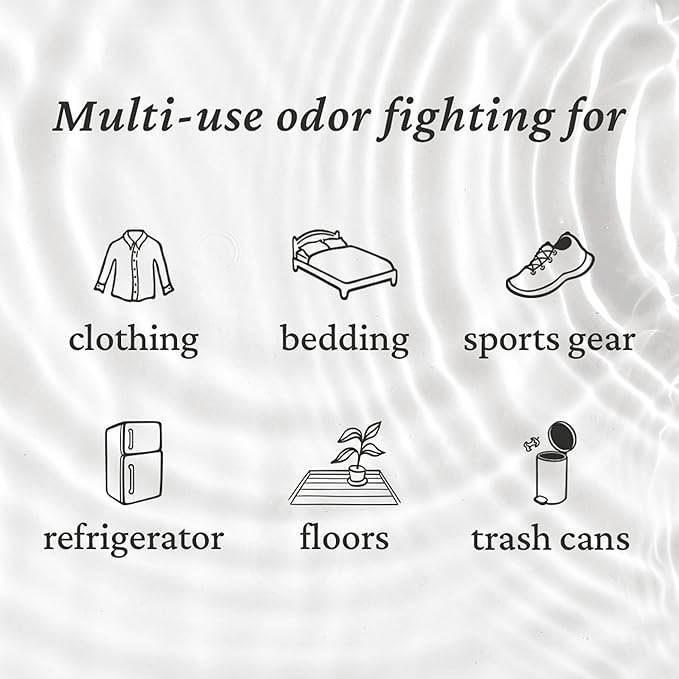 Fresh Wave Odor Removing Laundry Booster, 24 fl. Oz., Pack of 2 - Laundry Scent Booster, Safer Odor Relief, Natural Plant-Based Odor Eliminator, Pet Bedding, Activewear, Blankets & Fabrics