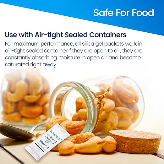 4000Pcs 1 Gram Desiccant Deodorizer Sachet, Food Safe Desiccant Packs, High Absorption Capacity for Moisture & Odor, Silica Gel & Coconut Shell Activated Carbon Packets