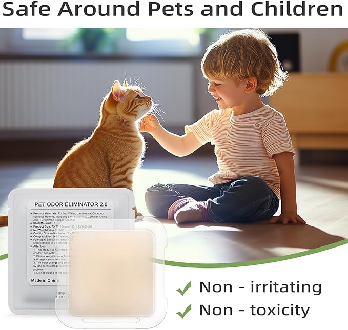 3 Packs Smelling Fresh with N50-2.0 Odor Eliminator Exclusive for Pura Max Automatic Self-Cleaning Cat Litter Box - Cat Toilet Odor Control, Deodorant Aromatherapy Paste (Old/New Packaging Randomly)