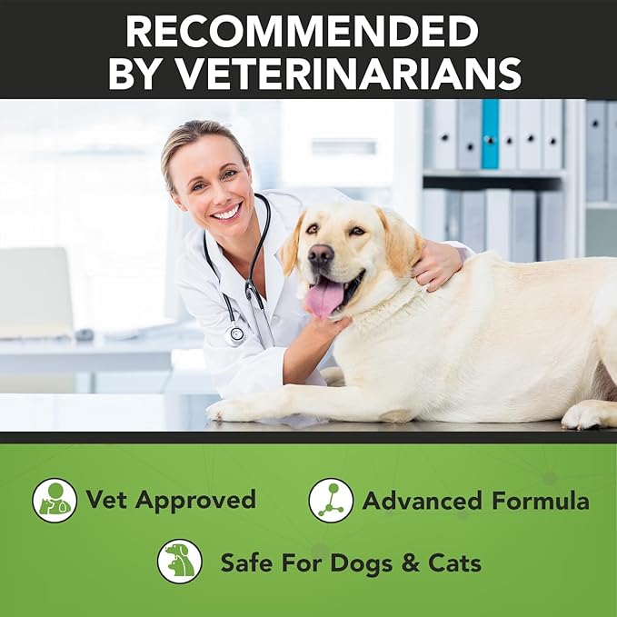 NOVEHA 300PCs Dog Ear Cleaner Wipes, Daily Ear Cleaner for Dogs & Cats - Stop Ear Itching with Aloe, Eucalyptus & Witch Hazel Ear Wipes for Dogs - for Odor Control, Dirt and Wax Removal, Unscented