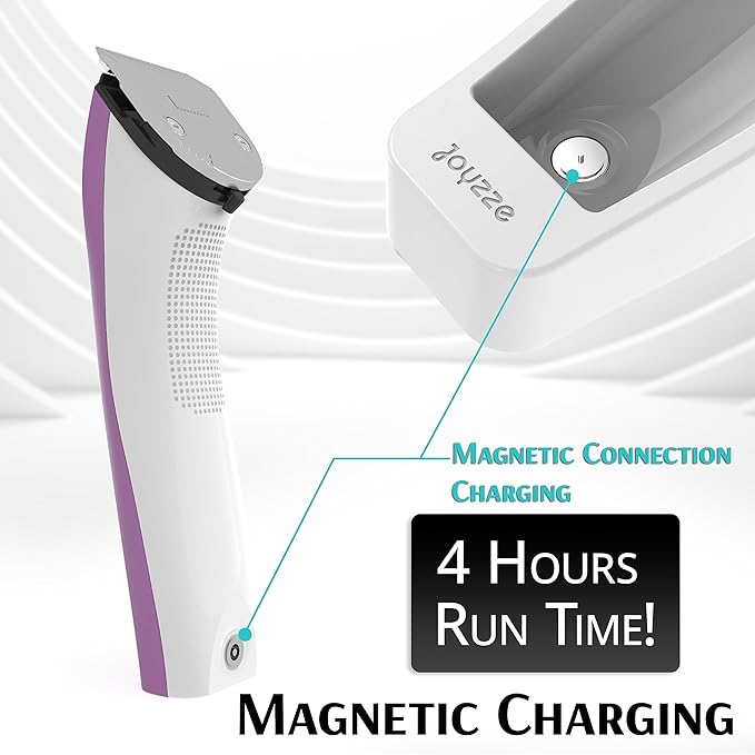 Hornet Purple 5-in-1 Cordless Stylish Dog Clippers for Powerful Grooming