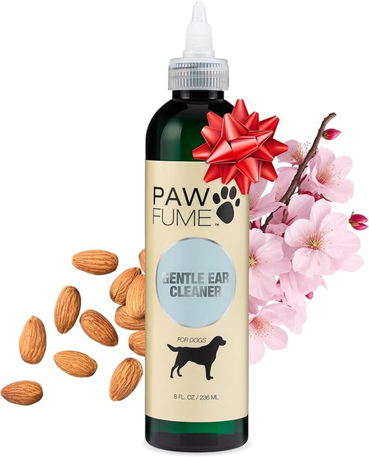 Pawfume Dog Ear Cleaner Solution, 1-Pack – Soothe Itchy Ears Instantly – with St. John’s Wort & Almond Extracts, Vet-Certified Formula, Alcohol-Free & Sulfate-Free – Dog Ear Wash for All Breeds