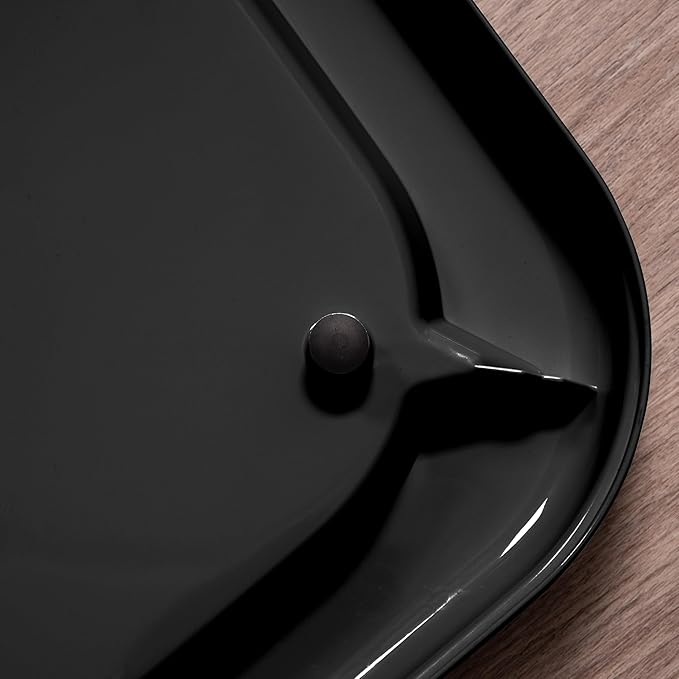 IRIS USA Pee Pad Holder - for Regular Sized Dog and Puppy Pee Pads, Secured Latches, Non-Skid Feet, Polished Finish for Easy Cleaning, Leak Protection, Fits 22"x22" Pad or Larger, 2 Pack, Black/Gray