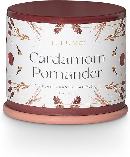 ILLUME Demi Vanity Tin Candle, Cardamom Pomander