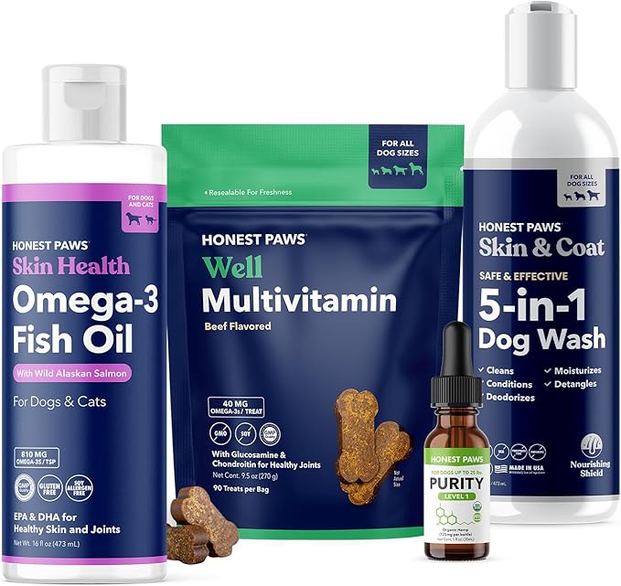 Honest Paws Holiday Complete Care - Honest Paws Deluxe Set