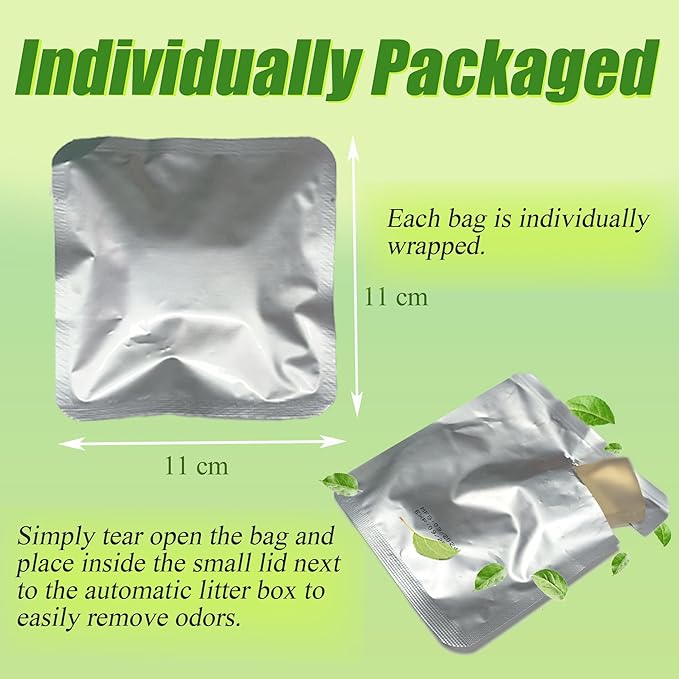 Odor Remover Compatible with MeoWant Self-Cleaning Cat Litter Box, Cat Toilet Odor Control Deodorant Gel for MeoWant Automatic Litter Box, Litter Deodorizer