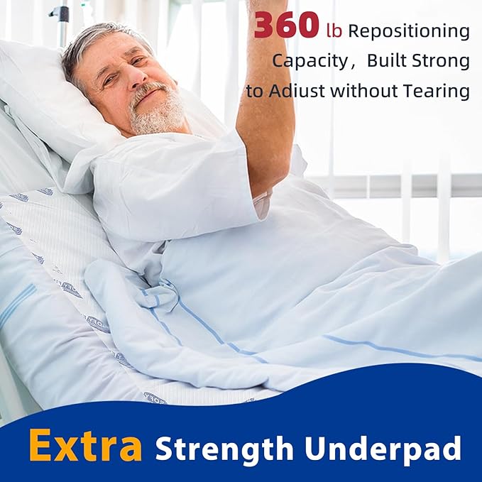 Extra Large Disposable Bed Pads 36"x 48"(20 Count) Adult Chucks Incontinence Underpads,Thicken Premium Tear Resistant Waterproof Pee Pads for Elderly,Kids,10X Super Absorbency Puppy Training Pads