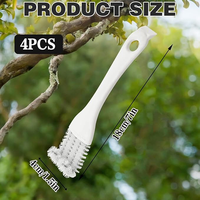 4pcs Birdcage Long-Handled Shovel Cleaner, Bird Cage Tool Accessories Supplies, for Better Cleaning of Bird Droppings from Pet Cages Parrot Cages Bird Perches