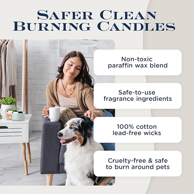 HomeWorx by SLATKIN + CO. Candle- Fresh Georgia Peach, 18 oz. Premium Scented Candle - 30-55 Hours Burn Time