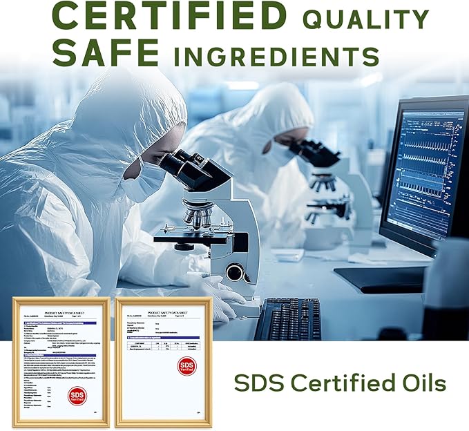 Essential Oils for Diffusers for Home – 12-Pack Essential Oil Set for Sleep & Refreshing Scents – Premium Aromatherapy Diffuser Oils Scents for Home in Wooden Gift Box, Best Gift for Any Occasion