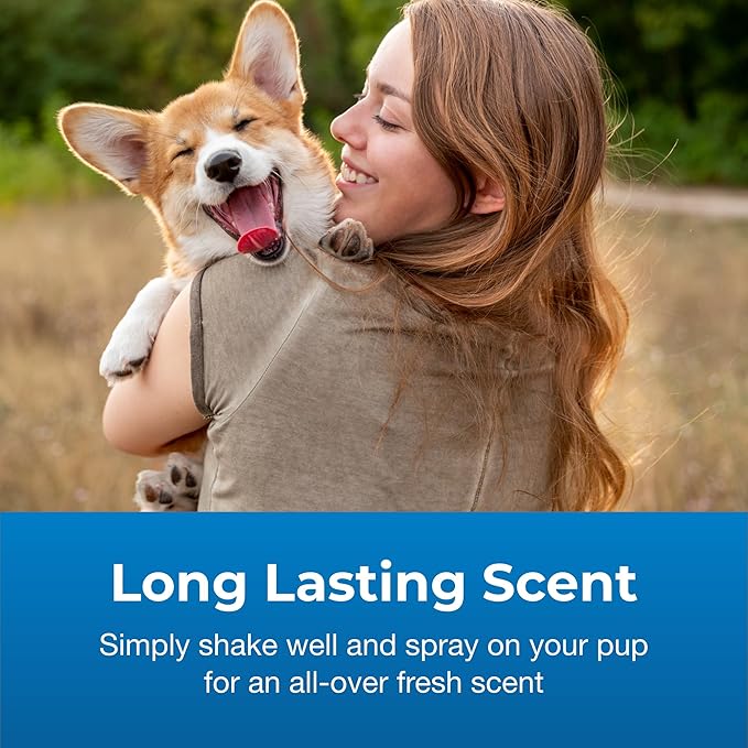 PetAg Fresh ’n Clean Cologne Spray - Baby Powder Scent - 6 oz - Controls Odor & Keeps Dogs Smelling Fresh