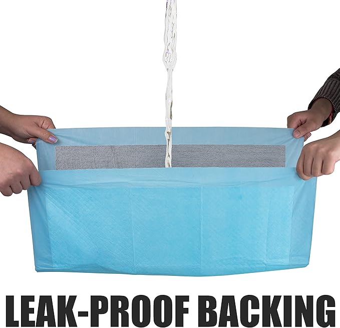 BV Charcoal Puppy Pads XL 40 Count 28"x34" - Leak-Proof Pee Pads for Dogs with 6-Layer Absorbent Design & Built-in Attractant - Dog Pad Extra Large with Charcoal for Odor Control - for Large Dogs