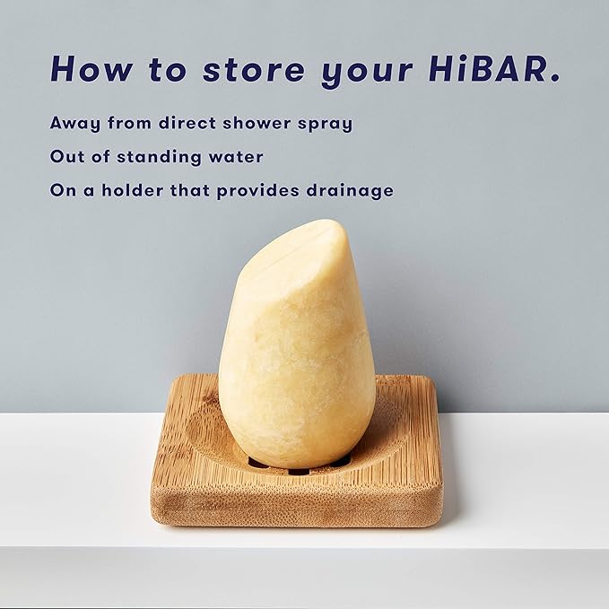 HIBAR - Exfoliate Body Bar & Soothe Shampoo Bar - Plastic, Soap and Paraben Free