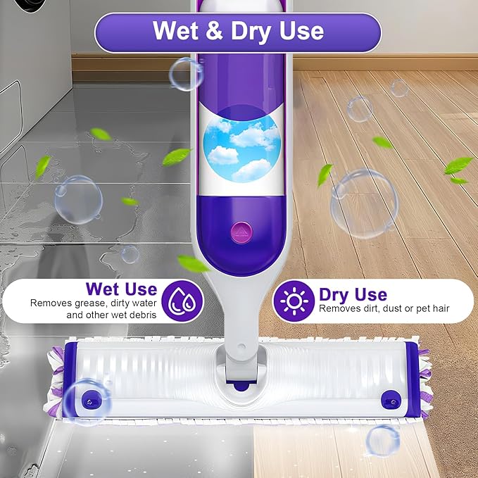 32 Pcs 5X Cleaning Power Mop Pads for Swiffer Power Mop, Multi-Surface Mopping Pad Refills for Floor Cleaning