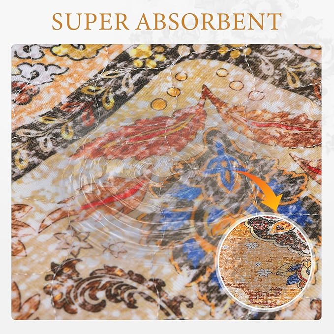 Homimp Washable Pee Pads for Dogs, 2 Pack Reusable Puppy Pads Waterproof, Absorbent and Leakproof Dog Pee Pads, Non Slip Puppy Training Pads, Pet Mat for Floor,Crate,Couch,Whelping,Khaki, 36"x41"