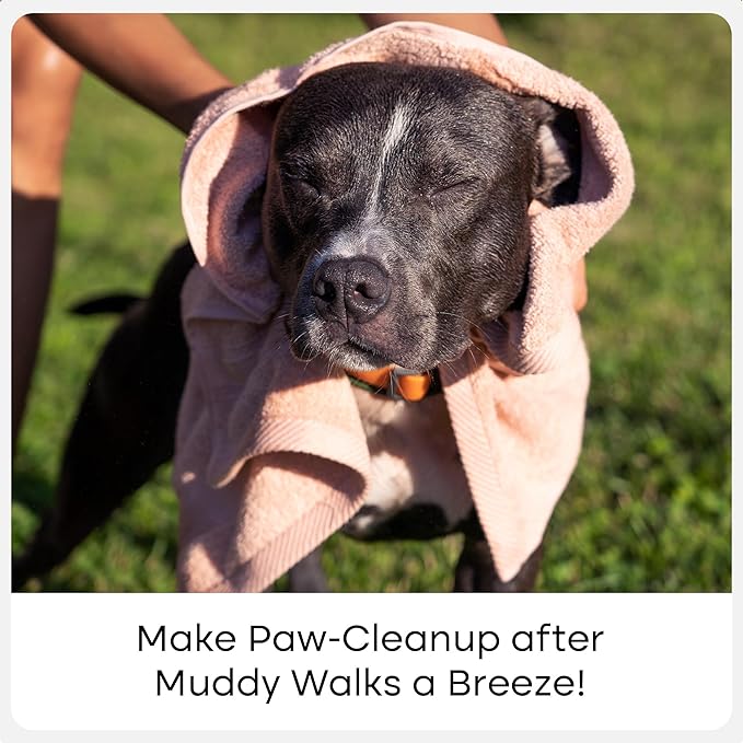 Uproot Clean Dog Paw Cleaner - No-Rinse Paw Cleaner for Dogs - Easy Dog Foot Washer with Bristle Brush - Fragrance-Free Foot Scrubber for Home and On-the-Go - Hypoallergenic & Safe All Dogs