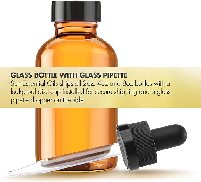 Sun Essential Oils Deep Muscle Relief Blend Oil (Huge 4 Ounce Bottle) Bulk - Sore Muscle Massage Oil - Muscle Ease Essential Oil Blend - Aromatherapy Oils