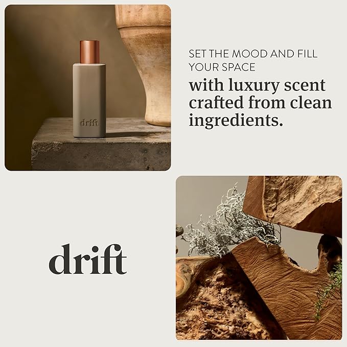 Drift Vanilla Scented Room Spray - Air Freshener - Clean Fragrance Oils - Premium Scent - Room Air Freshener - Air Fresheners For Home - 2.0 oz