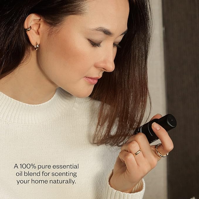 Vitruvi Breathe Minty and Cooling Essential Oil Blend with Peppermint, Cajeput, Eucalyptus, and Tea Tree Oil (0.5 Fl oz)