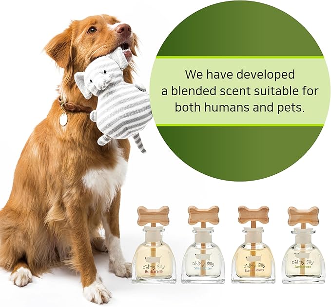 EVENDAY Oh my silly Air freshener Pet diffuser - Removing Ammonia Odor Deodorization Long Lasting Aroma Pet Perfume (Burbarella)