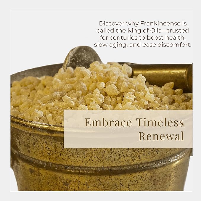 Silk Road Organic Frankincense Serrata Essential Oil Roll on, USDA Certified, Deep Relief of Body Aches & Discomfort - 10 ml Aromatherapy Roller