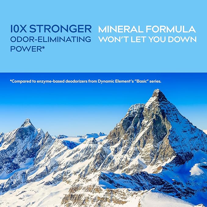 (2-Pack) Reptile Tank Odor Eliminator Spray – Unscented Natural Mineral Formula - Remove Waste Smells in Bearded Dragon and Turtle Tanks - 9 Fl Oz
