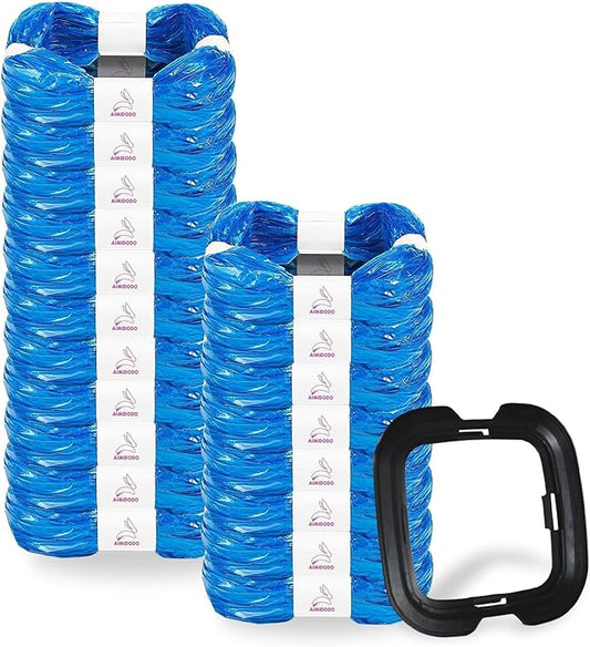 18 pcs Universal Cat Litter Refills Bag Litter Refills Compatible with Your Litter Refill Cartridge for Litter Genie +（Disposable Cap are Included）