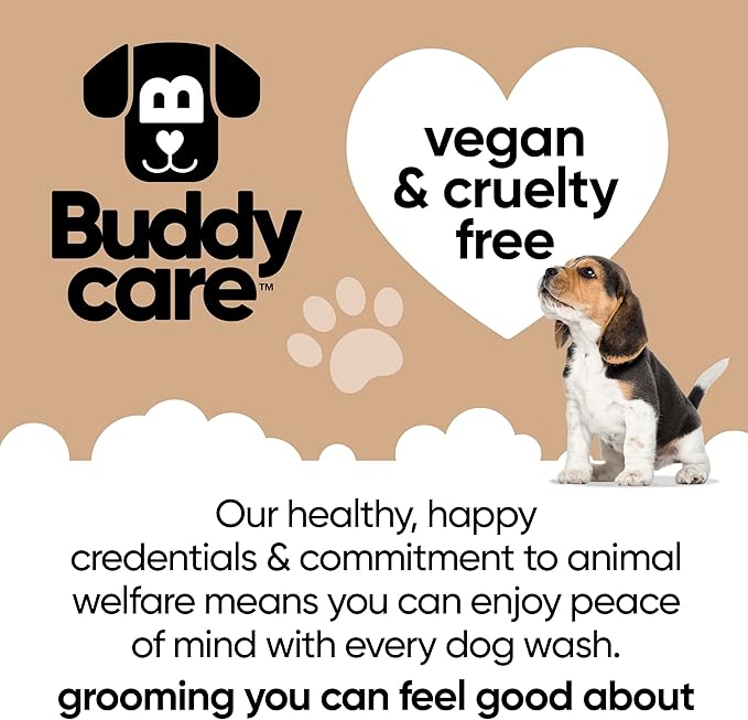 2in1 Dog Shampoo and Conditioner (16.90oz) | Coconut Scented Dog Shampoo Sensitive Skin | Hypoallergenic Itch Relief for Smelly Dogs | Essential Dog Grooming Supplies