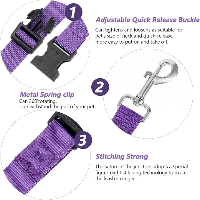 2 Pack Grooming Loops for Dogs Groomers Adjustable Nylon Groomers Helper for Dog Cat Pet Fixed Safety Rope Bathing Tether Straps Restraint