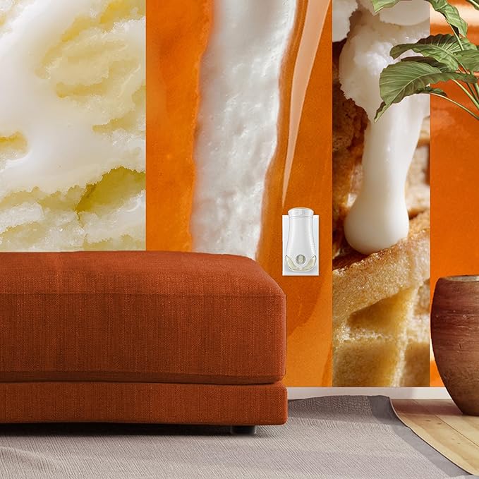 Glade PlugIns Refills Air Freshener, Scented and Essential Oils for Home and Bathroom, Vanilla Caramel Twist, 3.35 Fl Oz, 5 Count