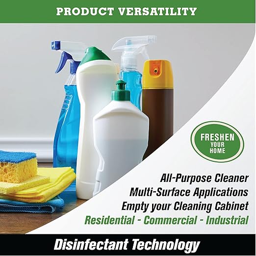 SNiPER Hospital Disinfectant, Odor Eliminator & All-Purpose Cleaner, 32 Ounce Spray and 1 Gallon Bottle Set