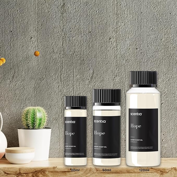 Floral Inspired Diffuser Oil Refill - Scentia Hope Dupe Fragrance Oil Blend, Home Luxury Scents, Essential Oil Sets, Humidifiers & Candle Making | 120ml, 4.06FlOz, Thanksgiving Gift