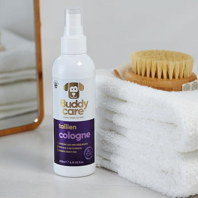 Dog Cologne - Tailien - 200ml - Distinctive and Inspired Scented Dog Cologne - Refreshes Between Dog Washes