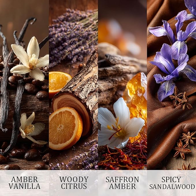 Car Air Freshener Hanging 4 Pack - Air Fragrance Oil Air Diffuser for Car, 90+ days Long Lasting Fragrance, Four 0.27 FL OZ/8ML Made in USA Ca r A ir Freshener for women - Mothers Day Gifts