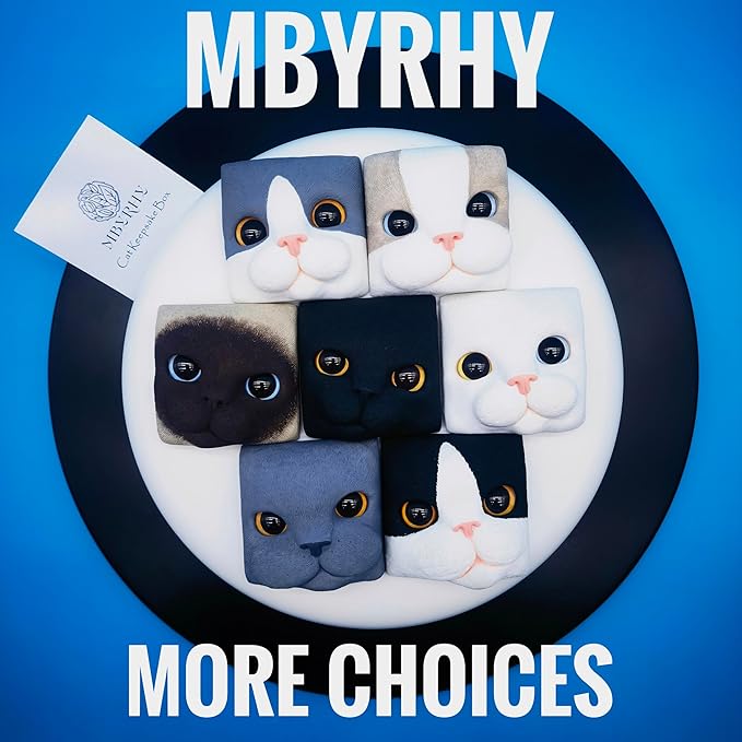 Cat Keepsake Box Memory Decorative Box Cat Portrait Gifts For Pet Owners And Pet Lovers Holds Jewelry Cat's Whiskers Fur and as a Memory Box(Ragdoll Cat)