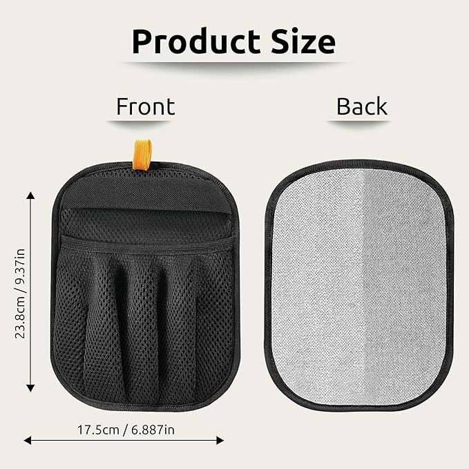 Pet Hair Removal Glove – Newly Upgraded Electrostatic Five-Finger Cat & Dog Hair Remover Tool for Clothes, Furniture, Carpet, Curtains & Car – Reusable Grooming Mitt for Pets